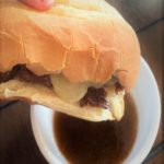 French dip sandwich with au jus