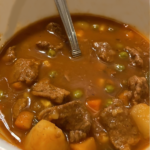 vegetable soup with beef