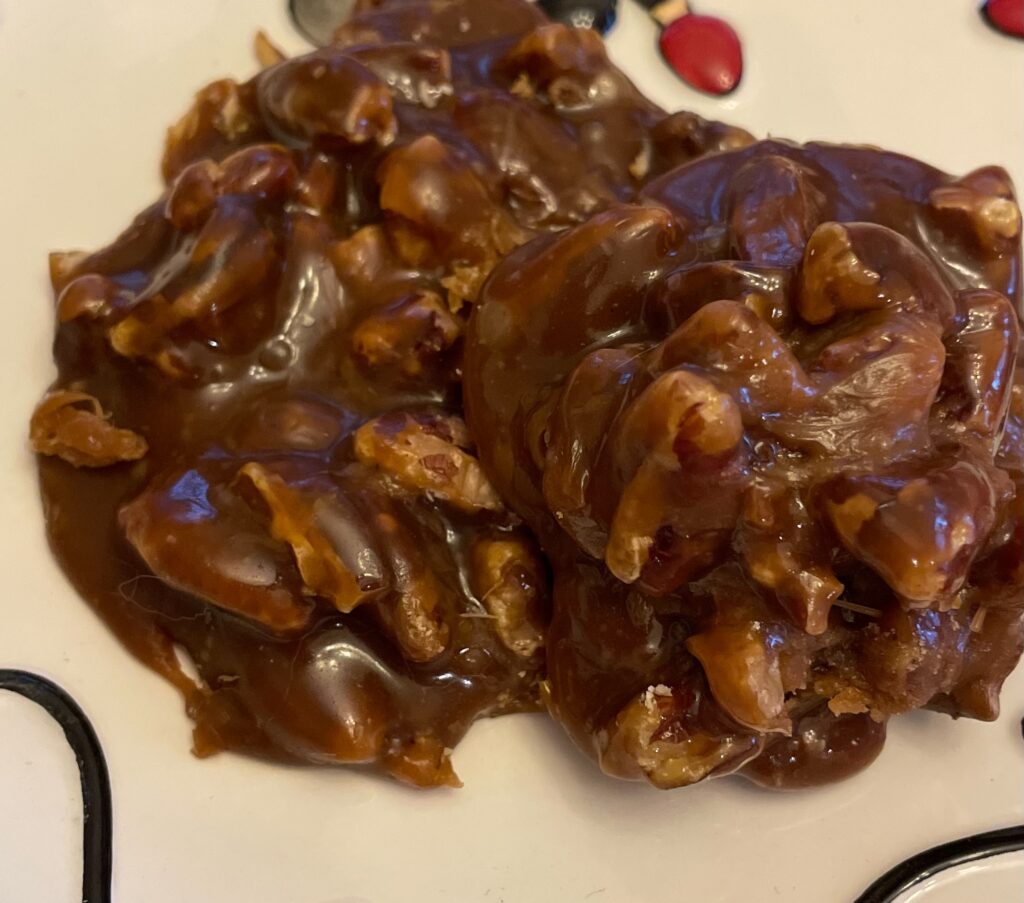 pralines with roasted pecans